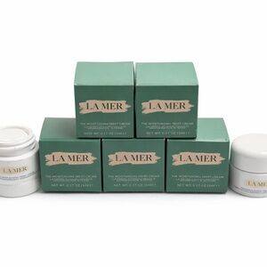 La Mer Moisturizing Soft Cream - Green and White bundle lot 5